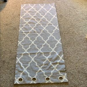 Curtains 2 panels 49” wide, 63” long